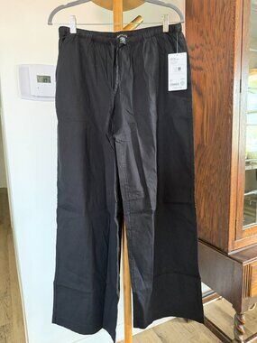 ATHLETA Paradise wide leg pant black size medium nwt